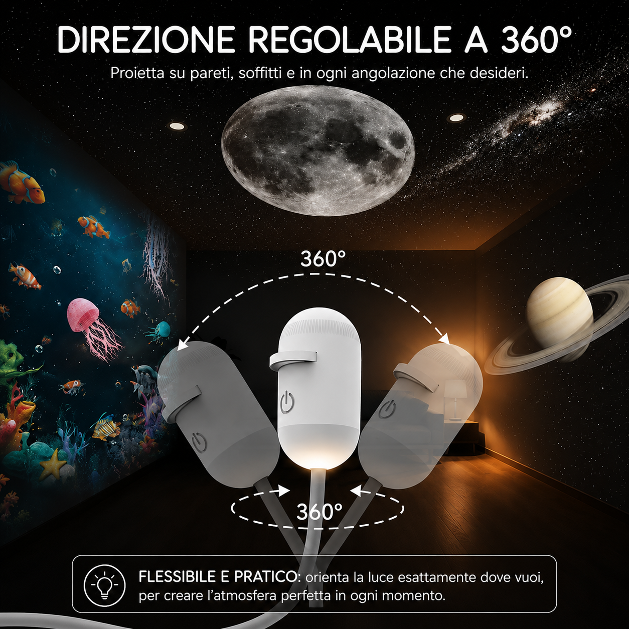 Proiettore Rilassante per riposare meglio