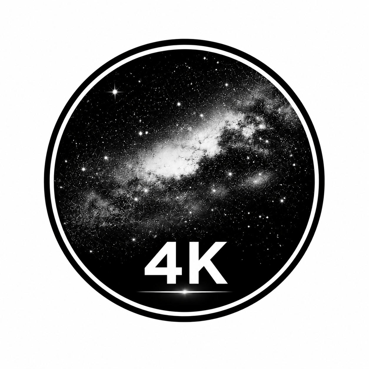 Proiezione galassia 4K